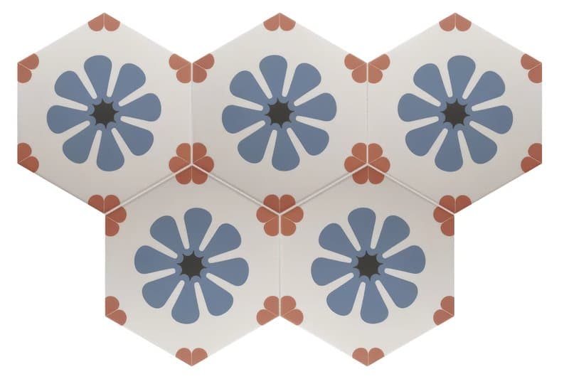Decortegels collectie