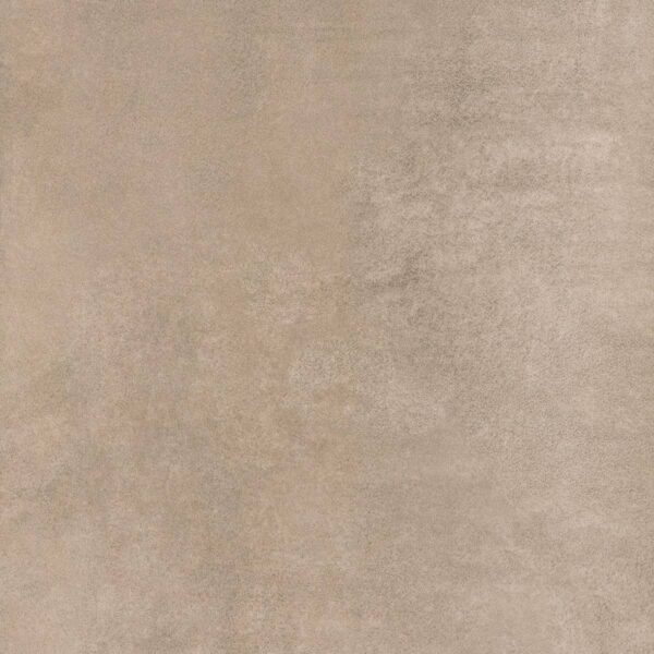 Albendo, vloeren specialist - Een close-up van Laminaat Zandsteen onthult een glad, mat oppervlak in warm beige, dat doet denken aan natuurlijk beton of steen met subtiele textuur- en schaduwvariaties.
