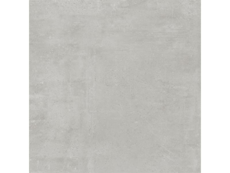 Albendo, vloeren specialist - De Vloertegel / Wandtegel Kale Fabbrica White 80x80cm heeft een lichtgrijze, vierkante betonlook met een gladde, matte afwerking en subtiele tonale variaties voor een moderne, industriële stijl.