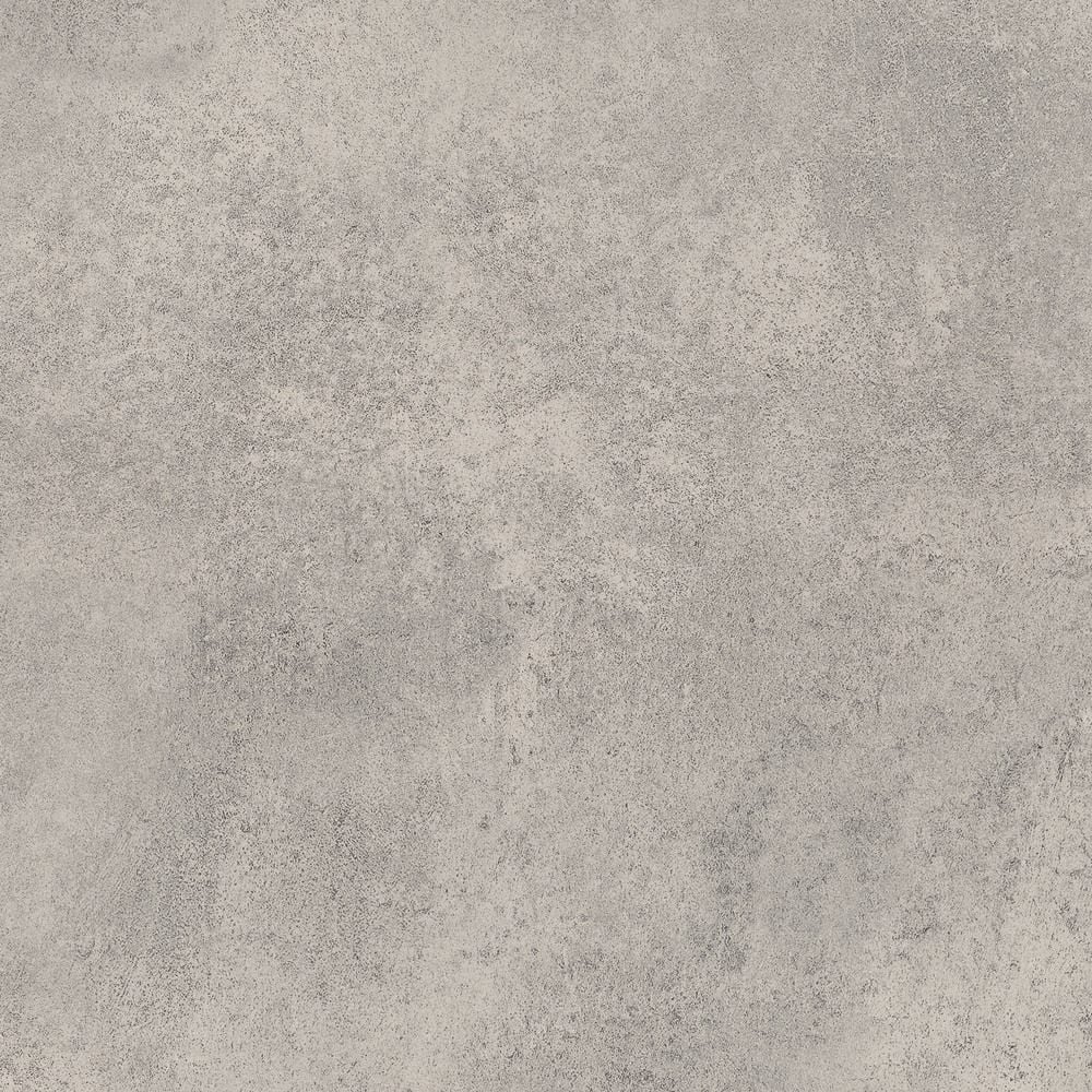 Albendo, vloeren specialist - Een close-up van de Titan Antraciet 60x60cm vloertegel/wandtegel toont de gestructureerde grijze betonlook met subtiele schaduwvariaties en gespikkelde patronen.